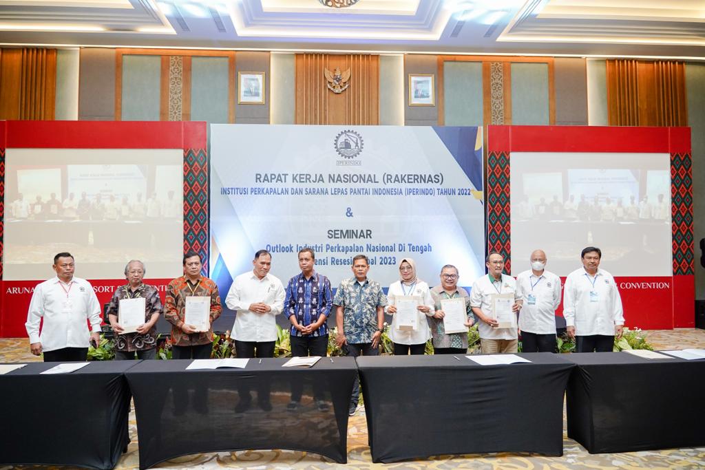 Pendatanganan dokumen kerja sama LSP Perkapalan Nusantara dgn IPERINDO